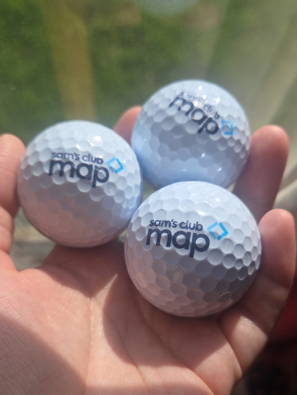 Sam's Club MAP White Golf Balls - Pack of 3